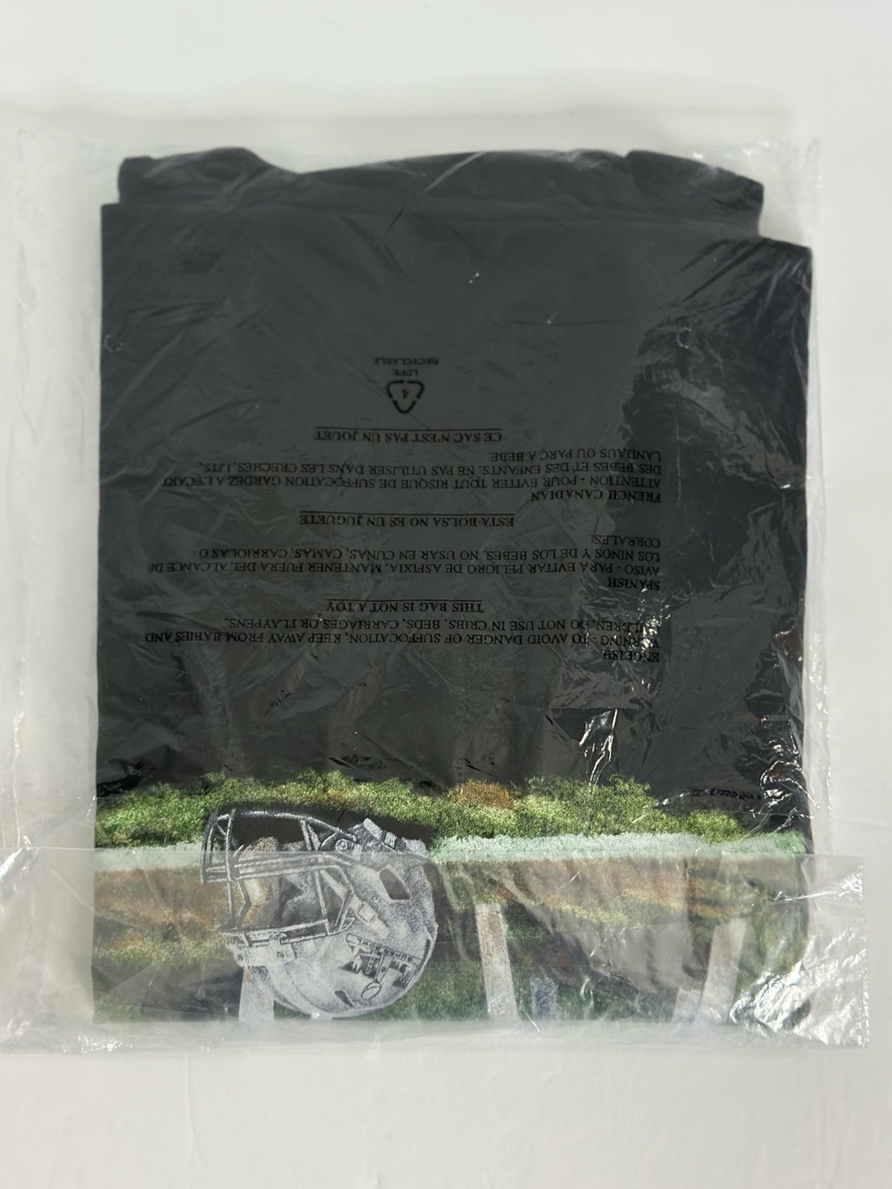 Bad Bunny x Super Tazón Chairs Tee NFL Collab Size Large NWT - Picture 5 of 7